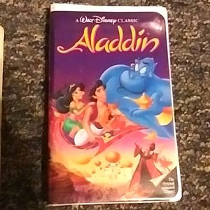 Disney Aladdin vhs